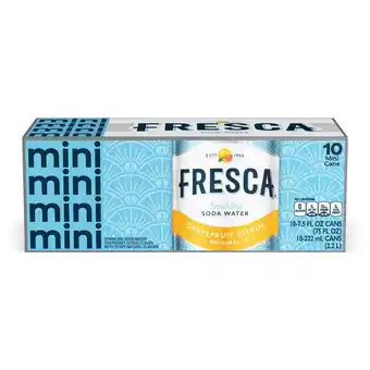 Walmart Fresca Fridge Pack Cans, 7.5 fl oz, 10 Pack offer