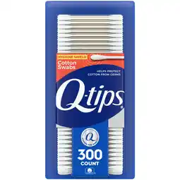 Walmart Q-tips Cotton Swabs, Hygiene Shield, 300 Count offer