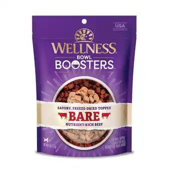 Walmart Wellness Bowl Boosters BARE Dog Food Topper, Freeze Dried Beef, 4-Ounce Bag offer