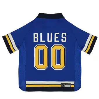 Walmart Pets First NHL St. Louis Blues Mesh Jersey, Blue, X-Small offer