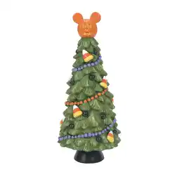 Walmart Department 56 Disney Village Pumpkintown Manor Tree Halloween Figurine 6.6in H offer