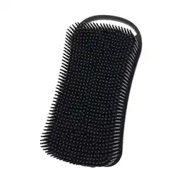 Walmart yotijay Double Sided Silicone Body Scrubber Scalp Massager for Adults Kids Black offer