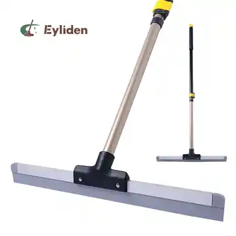 Walmart Eyliden Floor Squeegee Scrubber Broom,Telescopic Rod,55in offer