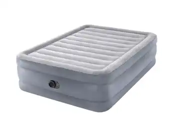 Walmart Intex 20 Queen Dura-Beam Deluxe Raised Air Bed Mattress with Built-in Pump offer