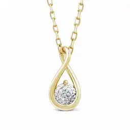 Walmart Brilliance Fine Jewelry 1/6 Ctw Lab Grown Diamond Pendant, Women offer