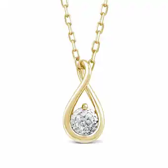 Walmart Brilliance Fine Jewelry 1/6 Ctw Lab Grown Diamond Pendant, Women offer