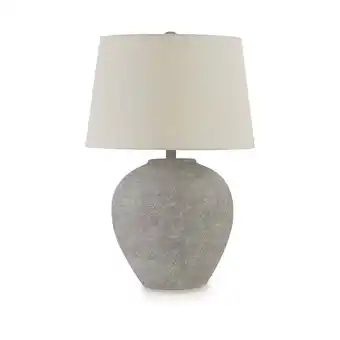 Walmart Signature Design by Ashley Casual Dreward Table Lamp Distressed Gray offer