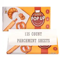 Walmart Katbite Pre-Cut 135Count 10x15 Inch Pop-Up Heavy Duty Parchment Paper Sheets for Baking offer