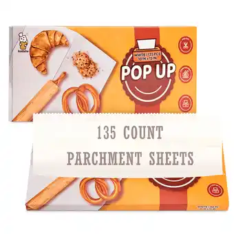 Walmart Katbite Pre-Cut 135Count 10x15 Inch Pop-Up Heavy Duty Parchment Paper Sheets for Baking offer