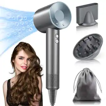 Walmart DR. J Professional High-Speed Ionic Hair Dryer with Diffuser for Women Fast Drying Styling Hair Care offer