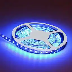 Walmart Lingouzi 5M 3528 Waterproof LED Flexible Light Strip 12V with 300 SMD LED Blue offer