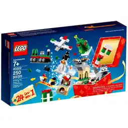 Walmart LEGO Christmas Build Up 24 in 1 Set 250 Piece Building Set 40222 offer