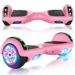 Walmart SISIGAD My First Hoverboard 6.5 inch Off-Road All Terrain Hoverboard with LED Flash Wheels for Teens offer