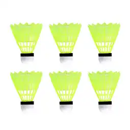 Walmart Sexagesimo 6PCS Nylon Badminton Birdies for Fitness Sports offer