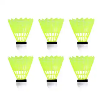 Walmart Sexagesimo 6PCS Nylon Badminton Birdies for Fitness Sports offer