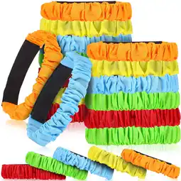 Walmart Himition 20Pcs Outdoor Three Leg Race Bands Elastic Tie Ropes Legged Race Bands for Kids Adults offer