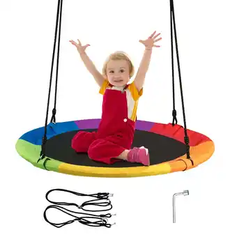 Walmart Spaco 40 Inch Flying Saucer Tree Swing Outdoor Play for Kids offer