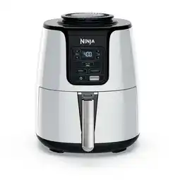 Walmart Ninja 4Qt Air Fryer, Nonstick Basket with Crisper Plate, 1550 Watts, White offer