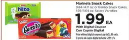 Food 4 Less Marinela Snack Cakes offer