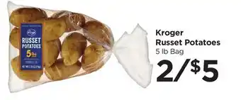 Food 4 Less Kroger Russet Potatoes offer