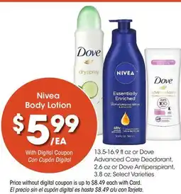 Ralphs Nivea Body Lotion offer