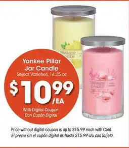 Ralphs Yankee Pillar Jar Candle offer