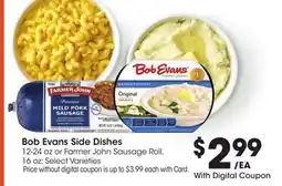 Ralphs Bob Evans Side Dishes offer