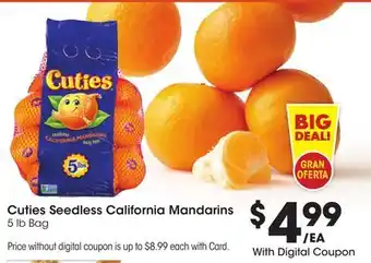 Ralphs Cuties Seedless California Mandarins offer