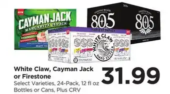 Food 4 Less White Claw, Cayman Jack or Firestone offer