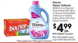 Ralphs Downy Fabric Softener offer