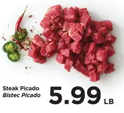 Food 4 Less Steak Picado offer