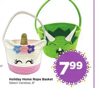 Food 4 Less Holiday Home Rope Basket offer