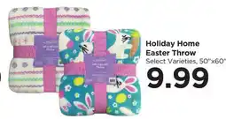 Food 4 Less Holiday Home Easter Throw offer