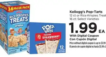 Food 4 Less Kellogg's Pop-Tarts offer