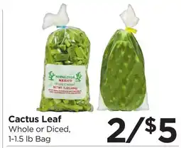 Food 4 Less Cactus Leaf offer