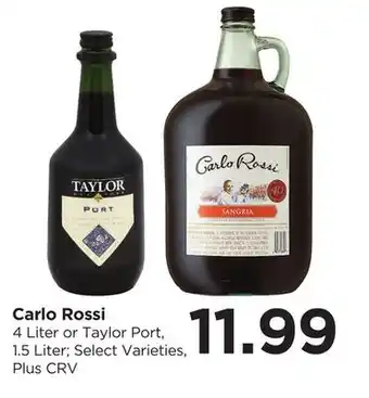 Food 4 Less Carlo Rossi offer