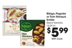 Ralphs Bibigo, Pagoda or Twin Marquis Entrée offer