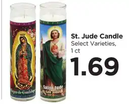 Food 4 Less St. Jude Candle offer