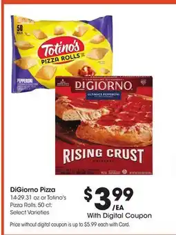 Ralphs DiGiorno Pizza offer