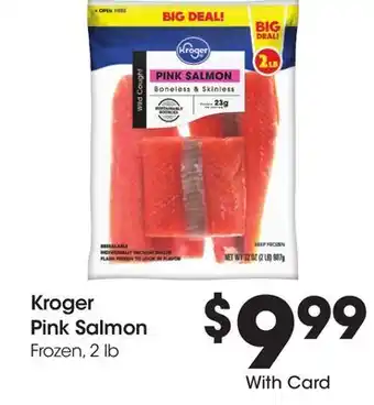 Ralphs Kroger Pink Salmon offer