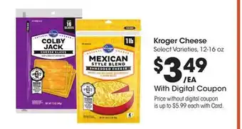 Ralphs Kroger Cheese offer