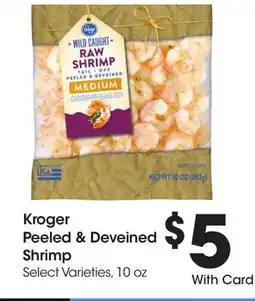 Ralphs Kroger Peeled & Deveined Shrimp offer