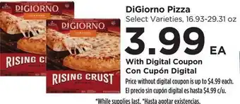 Food 4 Less DiGiorno Pizza offer