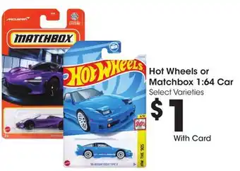 Ralphs Hot Wheels or Matchbox 1: 64 Car offer