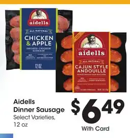 Ralphs Aidells Dinner Sausage offer