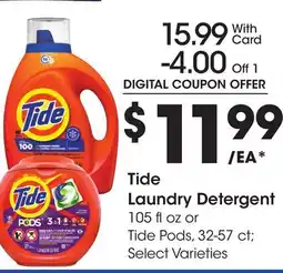 Ralphs Tide Laundry Detergent offer