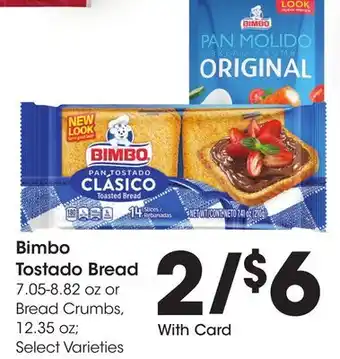 Ralphs Bimbo Tostado Bread offer