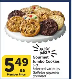 Albertsons Gourmet Jumbo Cookies offer