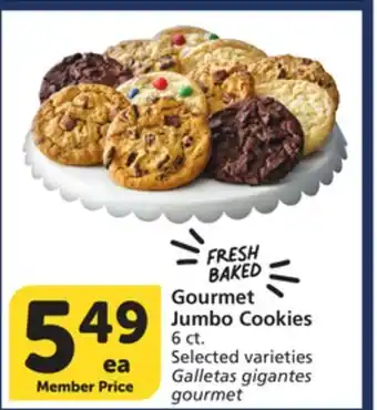 Albertsons Gourmet Jumbo Cookies offer