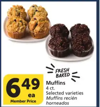 Albertsons Muffins offer